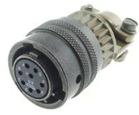 pt06a-12-8ssr Amphenol Socapex, PT, Copper Alloy 8 Way Cable Mount MIL Spec Circular Connector PlugGreen, Socket Contacts,Shell Size
