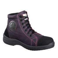 libhs30pr39 LEMAITRE SECURITE LIBERT Women's Black, Purple Composite Toe Capped Safety Shoes, EU 39