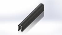 727-6037 RS PRO Black PVC Edge Protection, 20m