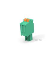 2842528-2 TE Connectivity 2842 Series PCB Terminal Block, 2-Contact, 2.5mm Pitch, Board Mount, 1-Row, Push In Termination