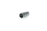 m140509-c Teng Tools 1/4 in Drive 9mm Standard Socket, 6 point, 25 mm Overall Length
