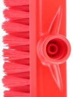 31794 Vikan Broom, Red With PET Bristles for General Purpose