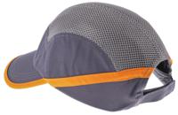 918-5674 Portwest Grey Standard Peak Bump Cap, ABS Protective Material