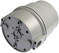 89012068 Werma BWM 890 Series Red Steady Beacon, 115 → 230 V ac, Base Mount, LED Bulb, IP65