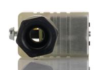 933932100-gml-209-nj-led-230-vr-ye-black Hirschmann GML 2P+E DIN 43650 B, Female Solenoid Valve Connector with Indicator Light, 250 V ac/dc Voltage