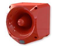 enc-6002 Klaxon Nexus Pulse Series White Sounder Beacon, 17 → 60 V, IP66, Wall Mount, 110dB at 1 Metre