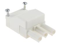 9373233500 Wieland ST18 Series Connector, 3-Pole, Male, 16A, IP20