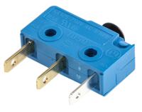 10501202 Marquardt Mushroom Shaped Micro Switch, Tab Terminal, 5 A @ 250 V ac, SP-CO, IP00, IP40