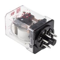 348-756 RS PRO Plug In Power Relay, 12V dc Coil, 10A Switching Current, DPDT