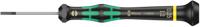 05117997001 Wera Slotted Precision Screwdriver, 2.5 x 0.35 mm Tip, 40 mm Blade, 137 mm Overall