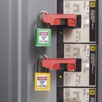 491b Master Lock 1-Lock Powder Coated Steel Circuit Breaker Lockout