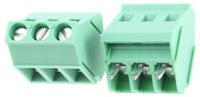 1713736 Phoenix Contact SMKDS 3/ 3-5.08 Series PCB Terminal Block, 3-Contact, 5.08mm Pitch, Through Hole Mount, 1-Row, Screw