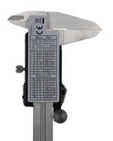 243-6615 RS PRO 150mm, 6in Digital Caliper 0.0005 in, 0.01 mm Resolution, Imperial, Metric
