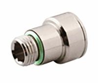 187-8841 RS PRO Brass Female Quick Air Coupling, G 1/4 Male Threaded