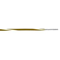 3053-wn001 Alpha Wire Hook-up Wire PVC Series Brown/White 0.52 mm² Hook Up Wire, 20 AWG, 10/0.25 mm, 305m, PVC Insulation, 3053