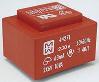 44272 Myrra 9V ac 2 Output Through Hole PCB Transformer, 10VA