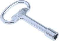 09506660 Steinbach & Vollman 1-way Control Cabinet Key, Triangle 8mm Capacity