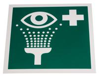 857-8725 RS PRO Plastic Green/White Eyewash Station Sign, H200 mm W200mm