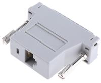 625-6259 RS PRO D Sub Adapter Male 25 Way D-Sub to Female RJ45