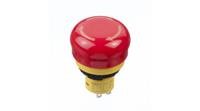 ab6e-3bv02prm Idec X6 Series Latching Emergency Stop Push Button, Panel Mount, 16.2mm Cutout, 2NC, IP65