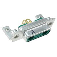 fm7w2s5-1002-1731070096 FCT from Molex 173107 7 Way Right Angle Through Hole D-sub Connector Socket, 2.74mm Pitch