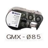 m4c-750-499 Brady B-499 on Black on White Label, 19.05 mm Width