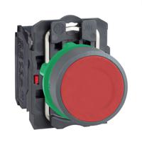 xb5aa42c0 Schneider Electric XB5 Series Push Button, 22mm Cutout, 1 NC, 600V, IP66, IP67