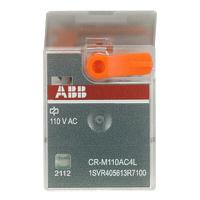 1svr405613r7100-cr-m110ac4l ABB Plug In Power Relay, 110V ac Coil, 6A Switching Current, SPDT