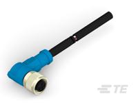 t4161410005-005 TE Connectivity Female 5 way M12 to 5 way Free End Sensor Actuator Cable, 5000 mm