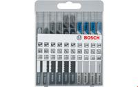2607010630 Bosch Metal, Wood 56, 67, 74 mm Cutting Length Jigsaw Blade, Pack of 10