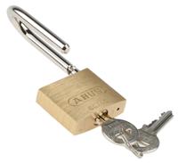 xr0060hb44k1 ABUS Key Weatherproof Brass, Steel Padlock, Keyed Alike, 6.5mm Shackle, 40mm Body