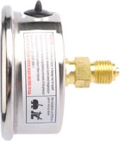 mit3-f22b19 Bourdon Analogue Pressure Gauge 4bar Back Entry 63mm Outside Diameter