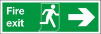231-4452 PET FIRE EXIT, Fire Exit, English, Exit Sign