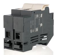 df101n Schneider Electric 32A Rail Mount Fuse Holder for 10 x 38mm Fuse