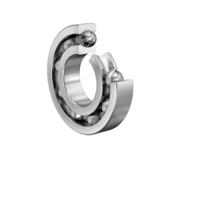 635 FAG  1 Row Ball Bearing - 5 mm ID, 19 mm OD