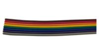 rnd-475-00811 Ribbon Cable,PVC,  8Pole 0.25mm²