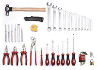 136-3415 RS PRO 42 Piece Mechanical Tool Kit with Case