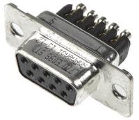 l77d-e09s-st Amphenol Communications Solutions 9 Way Cable Mount D-sub Connector Socket, 2.74mm Pitch