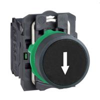 xb5aa3351 Schneider Electric Harmony XB5 Series Push Button, Panel Mount, 22mm Cutout, SPST, IP66, IP67, IP69(IP69K)
