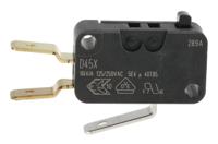 d459-v3aa ZF Button Micro Switch, Tab Terminal, 16 A @ 250 V ac, SPDT