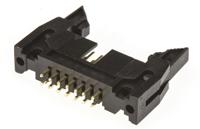 t816114a1s101ceu Amphenol Communications Solutions T816 Series Straight Through Hole PCB Header, 14 Contact(s), 2.54 mm Pitch, 2 Row,