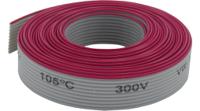 rnd-475-00727 Flat Ribbon Cable,1.27mm,50x0.08mm²,Unsh