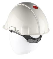 g3000c-vi 3M PELTOR G3000 White Safety Helmet, AdjustableVentilated