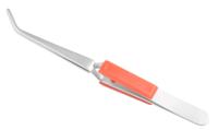 136-9809 RS PRO 165 mm, Stainless Steel, Serrated, Tweezers