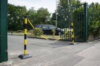 898-7194 RS PRO Black & Yellow PVC Barrier Post