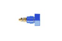 pol-631-l-bl Schutzinger 4mm Blue Terminal Post, 1kV, 63A, M6 x 0.75 Thread