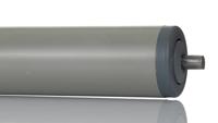3-842-525-742 Bosch Rexroth Plastic Round Conveyor Roller 40mm Dia. x 425mm L, 150N Load Capacity, 8mm Spindle, 446mm Overall Length