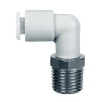kgl10-02s SMC KGL Series Elbow Fitting, 10 mm to R 1/8 Male, Threaded-to-Tube Connection Style, KGL10-02S