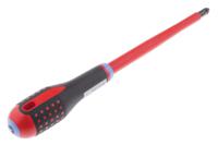 be-8830s Bahco Pozidriv  Screwdriver, PZ3 Tip, 150 mm Blade, VDE/1000V, 272 mm Overall