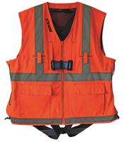 ht-22-avec-veste-reflechissante-m Tractel HT 22 AVEC VESTE REFLECHISSANTE M Front Attachment Safety Harness, 150kg Max, M